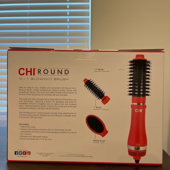 CHI ROUND 3 IN 1 BLOWOUT BRUSH NIB - Picture 2 of 6